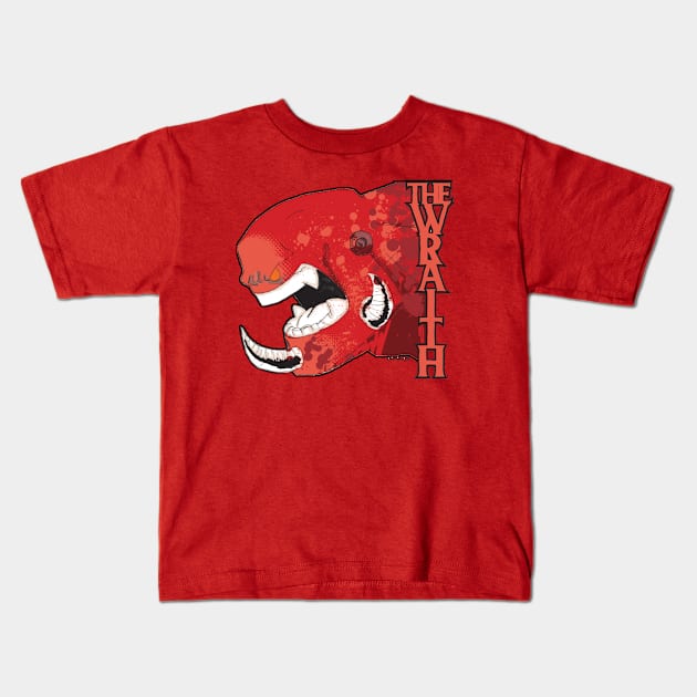 The Wraith Outline Kids T-Shirt by iminiabo